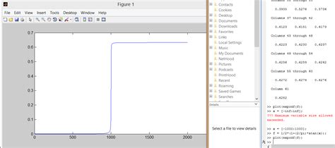Probability Error MATLAB に対する画像結果