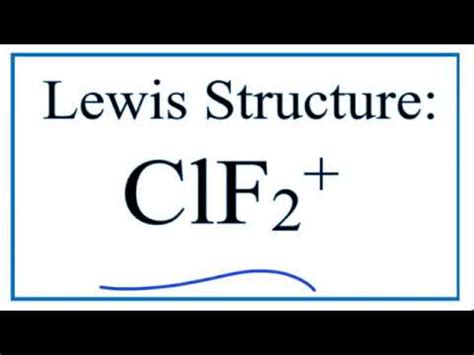 Image result for CLF2 Lewis Structue