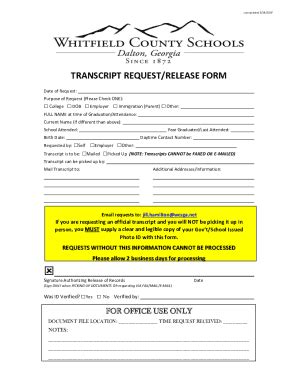 Image result for Transcript Release Form