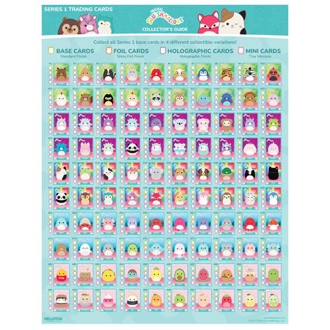 Image result for Squishmallow Cards List