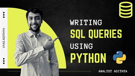 Image result for Showing a SQL Query in Python