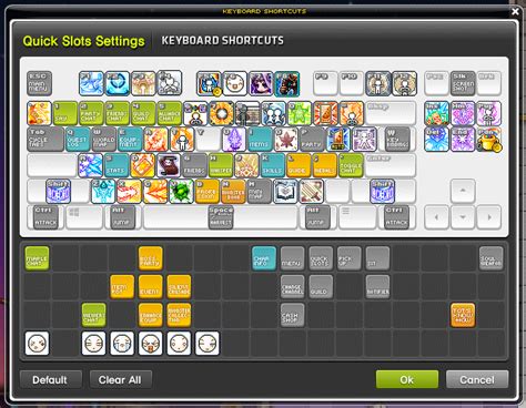 Toradh íomhá ar MapleStory Blaster Keyboard Layout