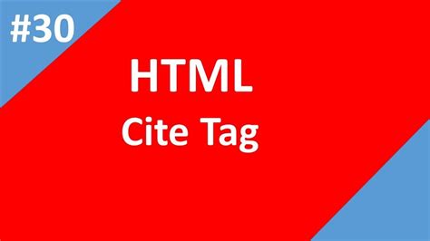 How to Use Cite in HTML に対する画像結果