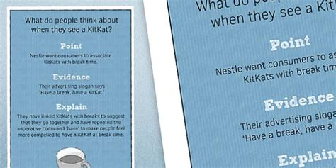 Image result for Point Evidence Explain Examples