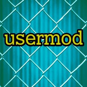 Usermod に対する画像結果