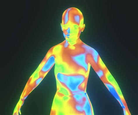 MATLAB Human Body Heat Map に対する画像結果