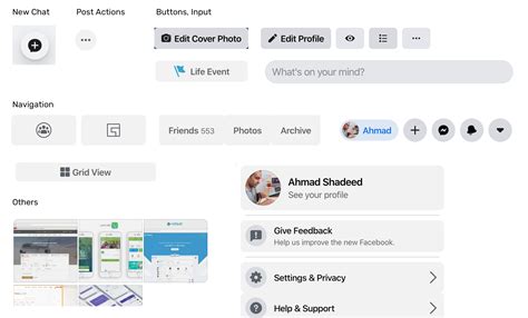 Image result for Simple Facebook Design HTML and CSS
