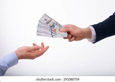 Image result for Man Handing Money