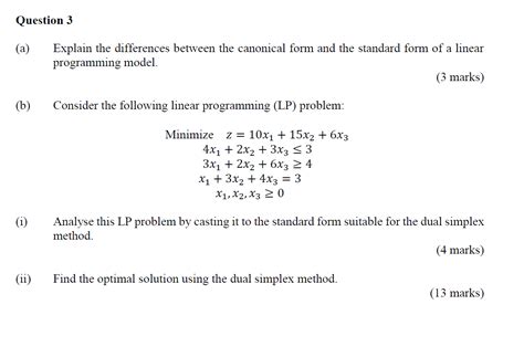 Canonical Form Linear Programming に対する画像結果