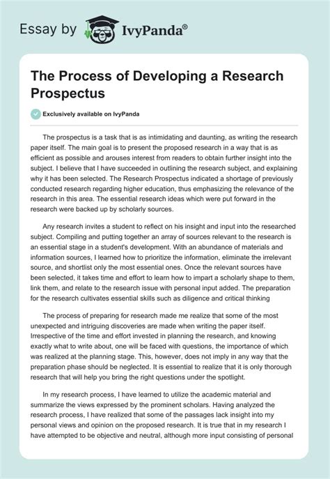 Image result for Prospectus Assignment Procedure Example