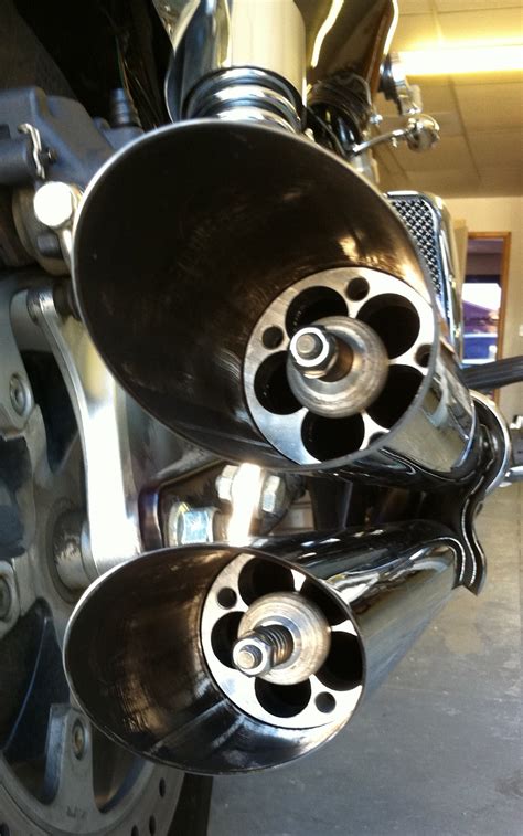 Toradh íomhá ar Motorcycle Muffler Baffle Modification