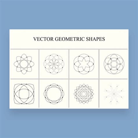 Geometric Chapes Vector に対する画像結果