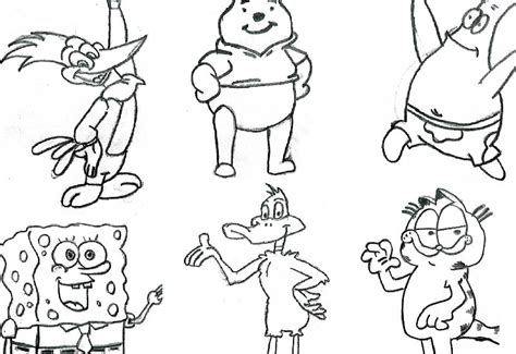 Toradh íomhá ar Process Cartoon Drawing