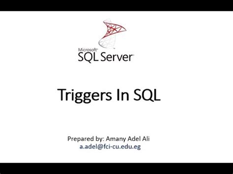 Triggers SQL Server Background Picture に対する画像結果