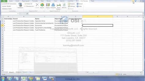 Image result for OSIsoft and Excel