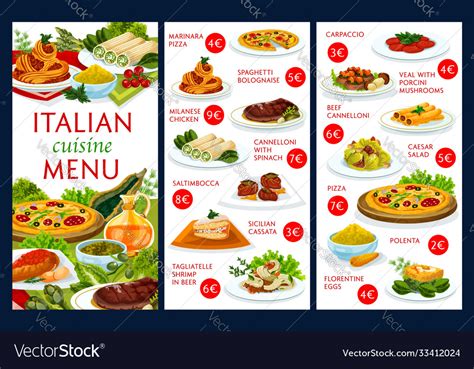 Toradh íomhá ar Food Menu Items