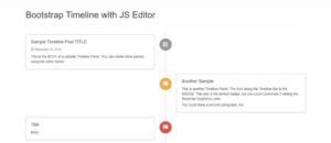 Bootstrap Timeline Vertical に対する画像結果