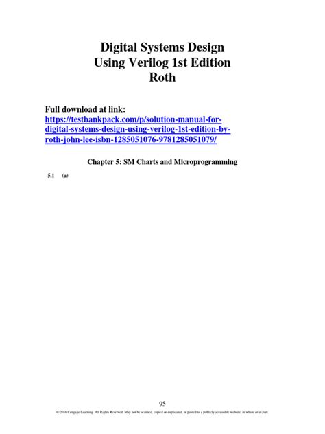 Toradh íomhá ar Digital System Design Using Verilog