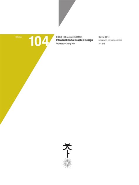 Graphic Design Course Syllabus に対する画像結果