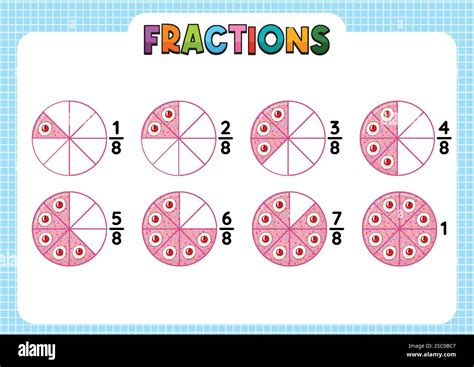 Image result for Fraction Pie-Chart Activities