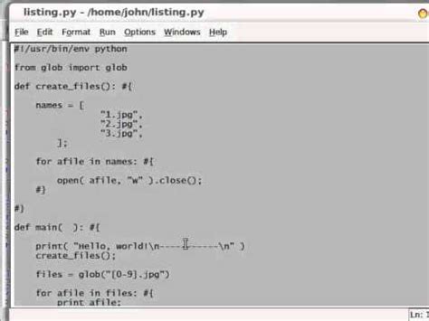 Glob Module Python に対する画像結果