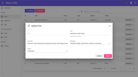 Image result for Blazor Blog Template