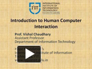 Image result for Human-Computer Interaction Ppt Design