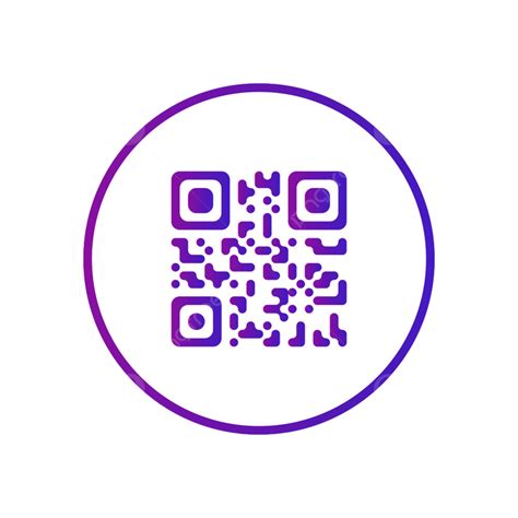 Image result for QR Code Scanner Logo in Purple Button