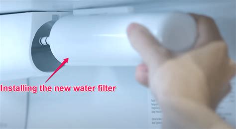 Afbeeldingsresultaten voor Installing Frigidaire Water Filter