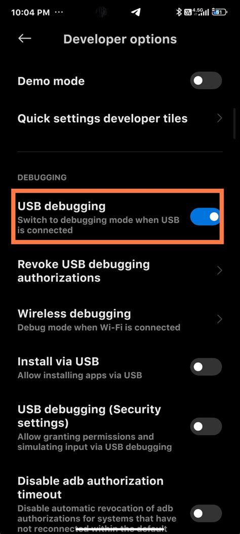 USB Debugging Popup に対する画像結果