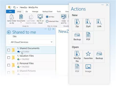 WinZip に対する画像結果