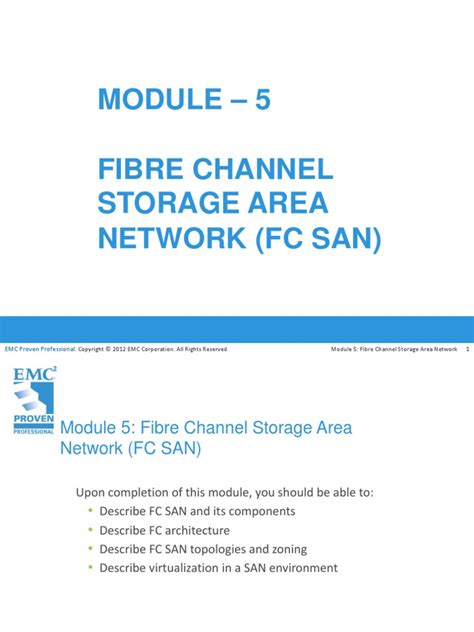 Fiber Channel Storage Array に対する画像結果