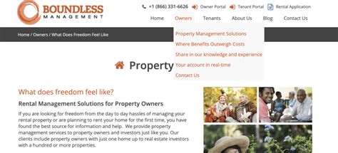 Image result for Property Management Portfolio Website Example