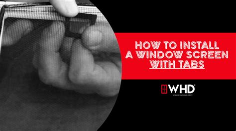 Image result for How to Install Window Screen Pull Tabs