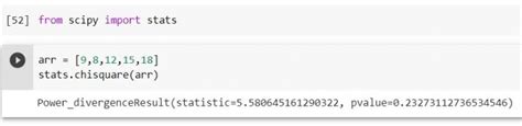 Image result for Chi-Square Test Python