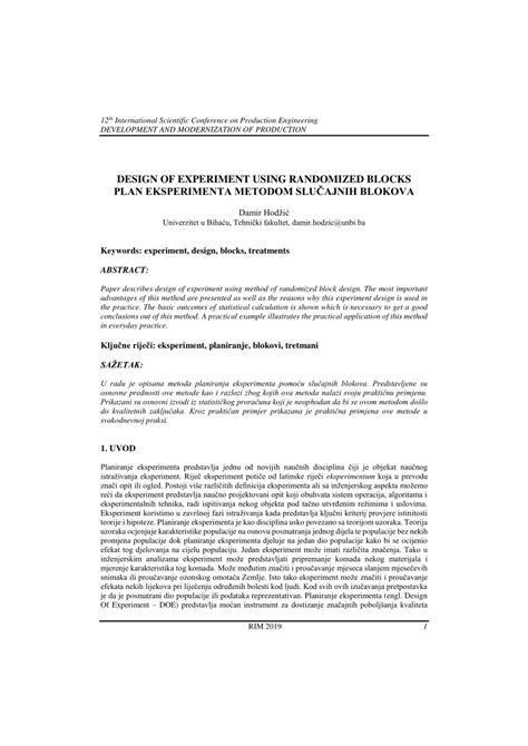 Image result for Randomized Block Experiment