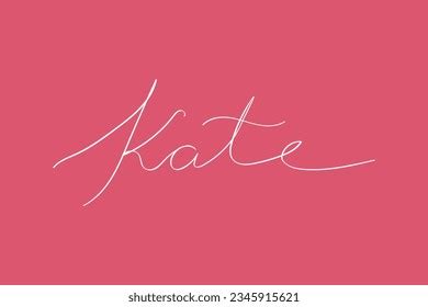 Image result for Cursive Signature Kate