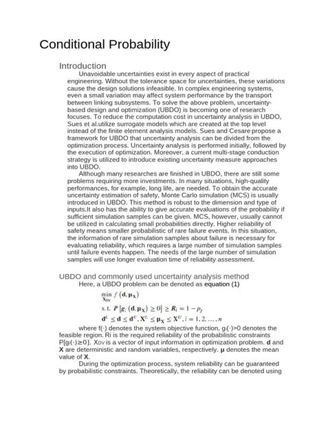 Image result for Conditional Probability Textbook