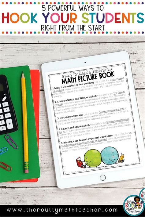 Image result for Examples of Hooks for Lesson Plans Math