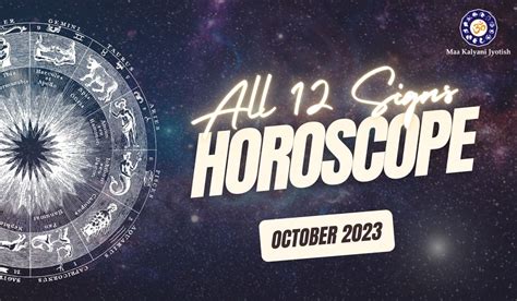 October Horoscope 2023: Discover What Awaits This Month