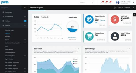 Image result for Clean Small HTML Dashboard