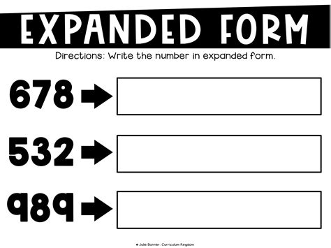 Image result for Expanded Form Activity for Grade 2