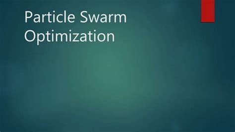Image result for Simple Particle Swarm Optimization Python