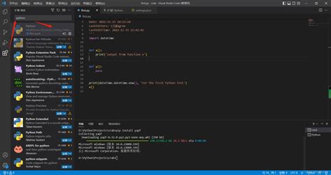 Afbeeldingsresultaten voor Vscode Python 本