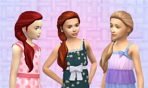Image result for Custom Content Cute Hair Pinterest Sims 4