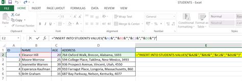 Image result for How to Write SQL Script in Excel