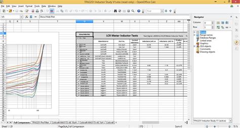 Toradh íomhá ar LC Filter Software