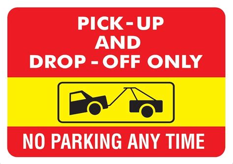 Image result for Employee Drop Off Sign