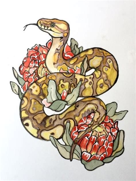 Image result for How to Draw a Ball Python