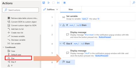 Bildergebnis für Power Automate Desktop. If Conditional Expressnion